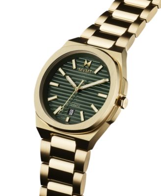 Men's Odyssey II Automatic Gold Tone Stainless Steel Bracelet Watch, 40mm