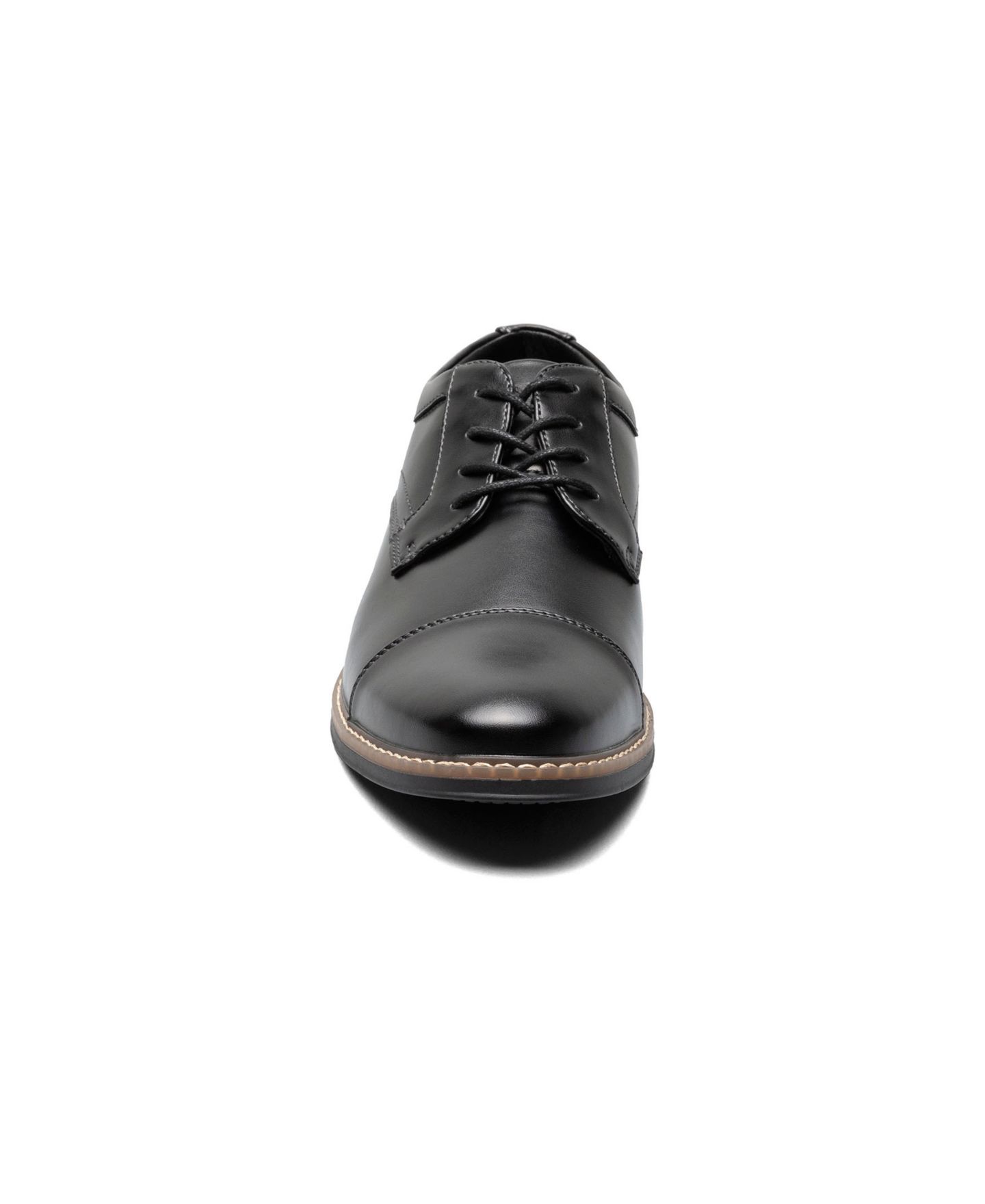 Мужские туфли Nunn Bush Carmelo Cap Toe Oxford, цвет: Чёрный — фото 2