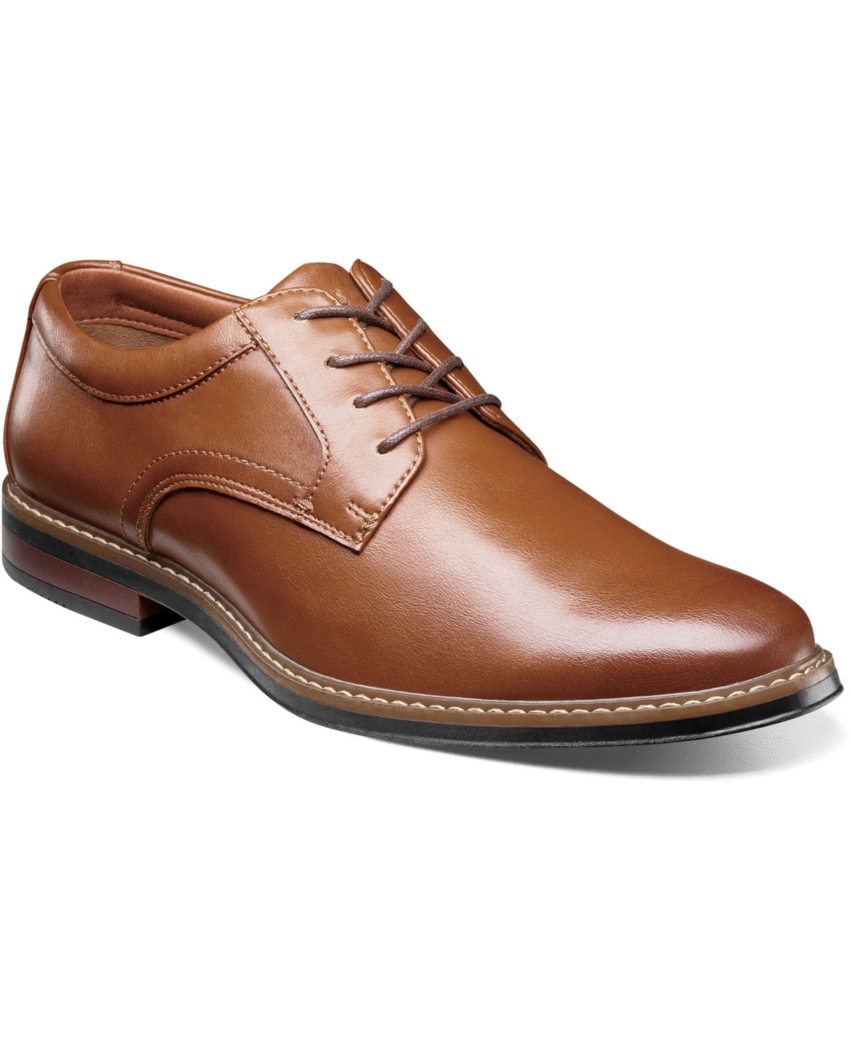 Nunn Bush Men's Carmelo Plain Toe Oxford In Cognac