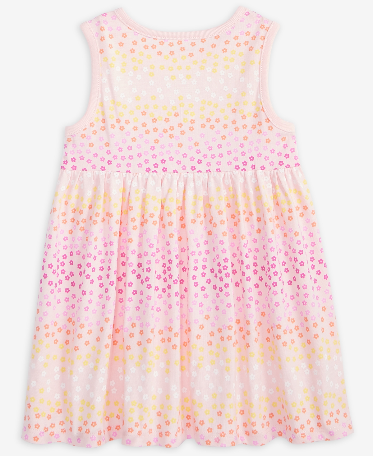 First Impressions Baby Girls Gradient Floral-print Tank Dress, Exclusively At Macy's