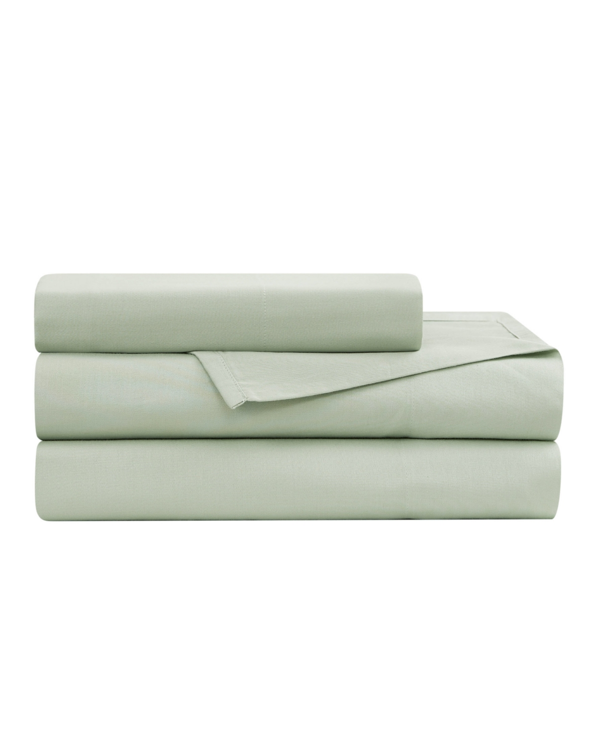 Jessica Simpson Blissful Dreams 300-thread Count Cotton Sateen 3-pc. Sheet Set, Twin In Sea Foam Green