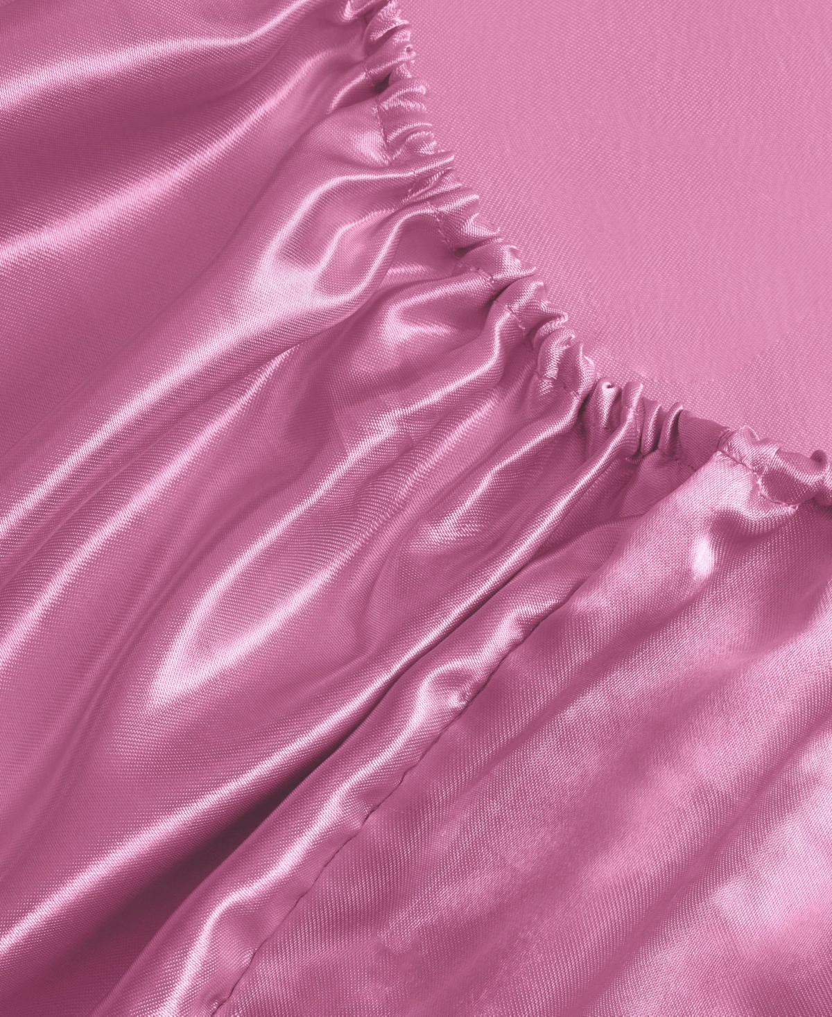 Juicy Couture Satin Damask 4-pc. Sheet Set, King In Pink