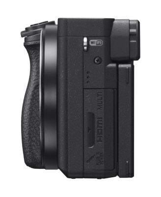 Alpha a6400 Mirrorless Camera with E PZ 16-50mm f/3.5-5.6 OSS II Lens, Black