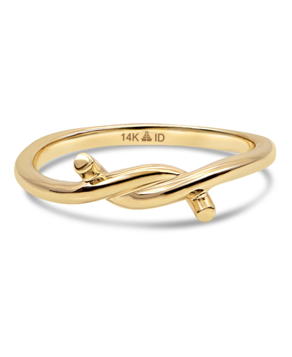 Love Knot Ring in 14K Gold, Size 6, approx. 2.3 grams - Gold