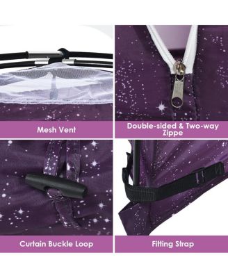 Bed Tent Indoor Privacy Play Tent on Bed with Carry Bag