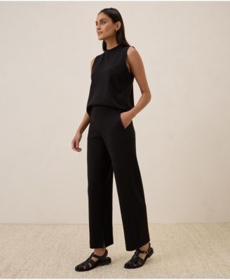 Women's Organic Cotton Airplane Wide Leg Pant - 26" Inseam