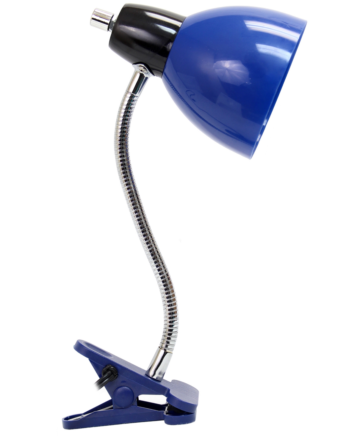 Creekwood Home 15.25" Plastic Basic Clip On Reading Light - Blue