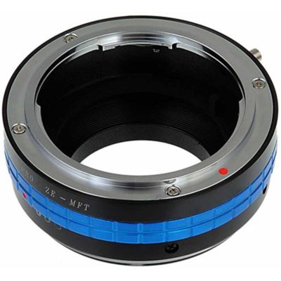 Mount Adapter with Aperture Control Dial for Mamiya ZE Lens to Micro Four Thirds Mirrorless Camera