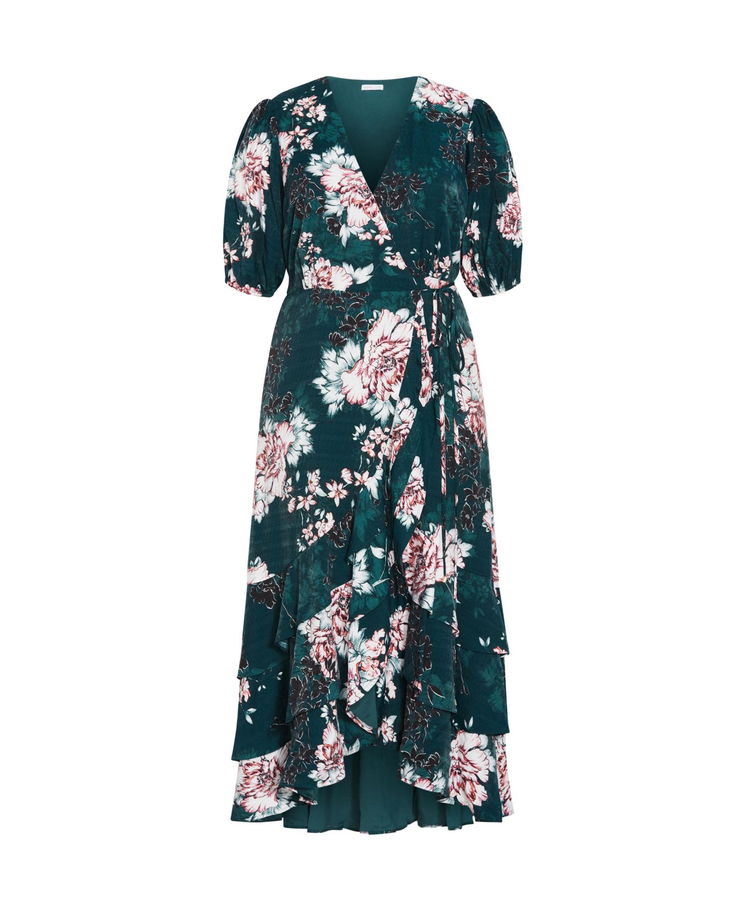 Plus Size Bea Floral Dress