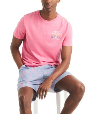 Men's Sailing Club Classic-Fit Graphic T-Shirt