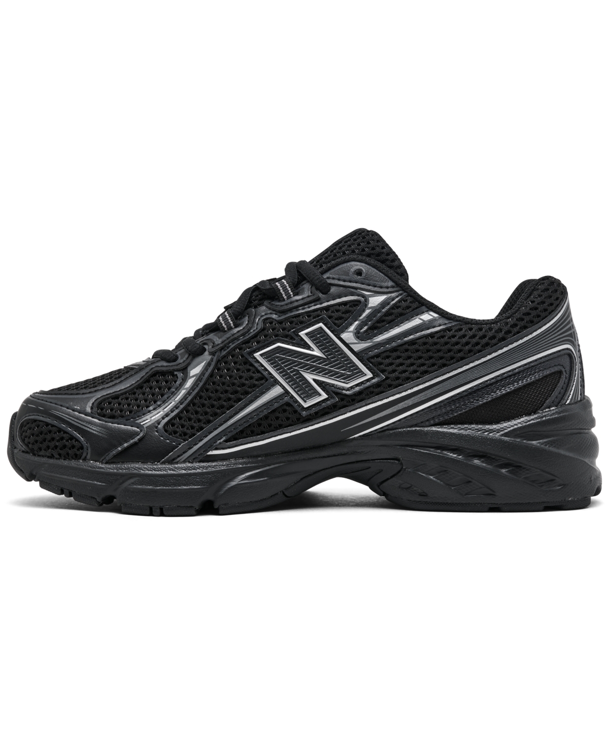 New Balance Little Kids 740 Casual Sneakers From Finish Line In Black