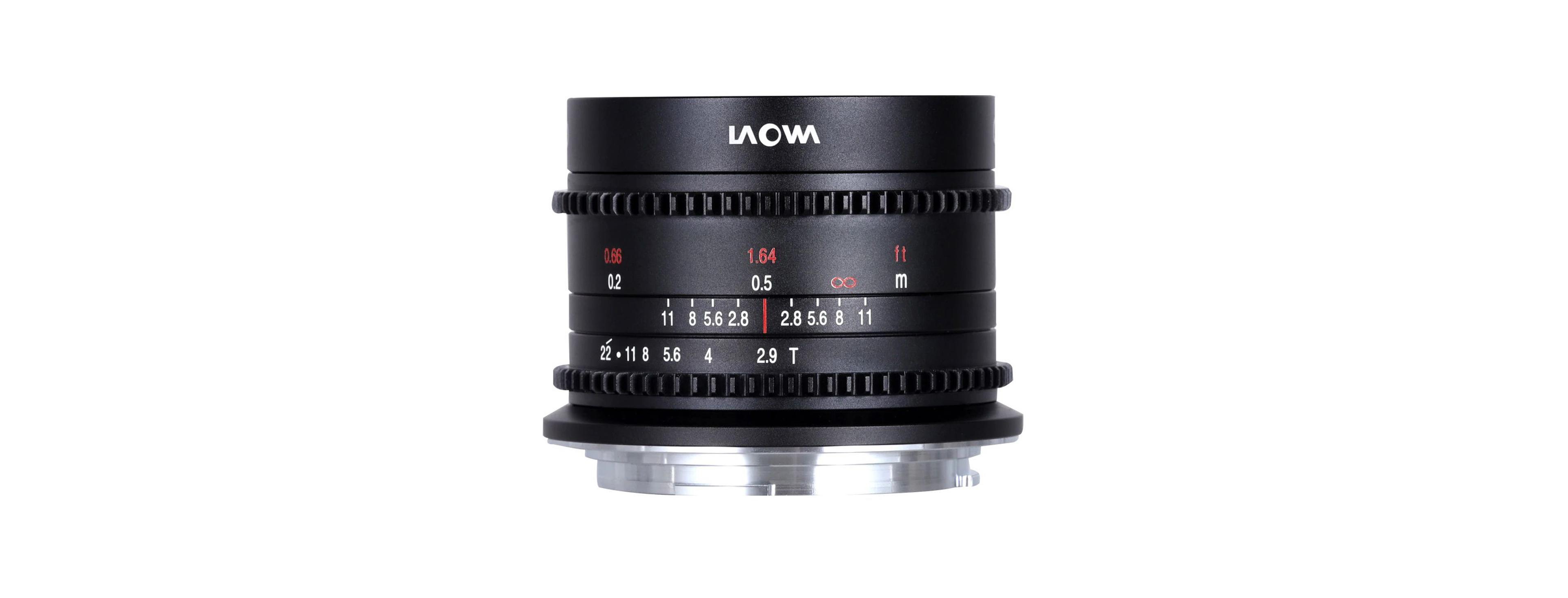 Venus Laowa 9mm T2.9 Zero-d Cine Lens for Canon Rf, Black