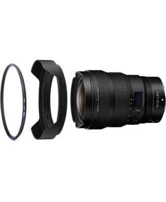 NIKKOR Z 14-24mm f/2.8 S Lens, Bundle with NiSi 112mm Circular NC UV Filter, Cleaning Kit