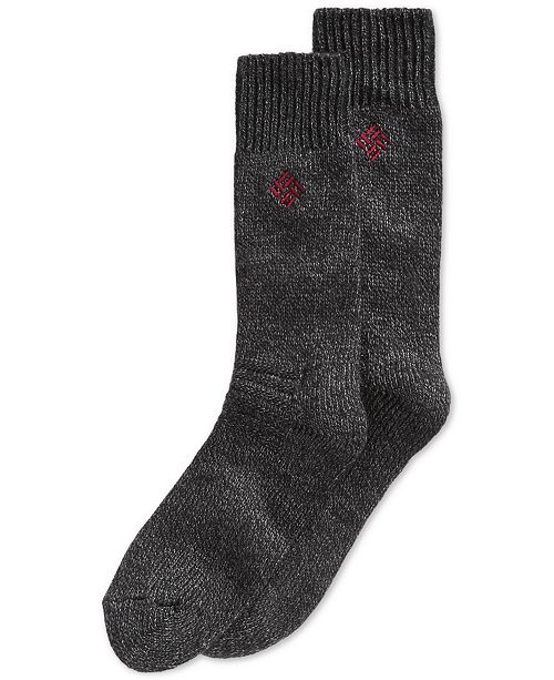 Columbia Men's FleeceLined Crew Socks 2Pack & Reviews Socks Men