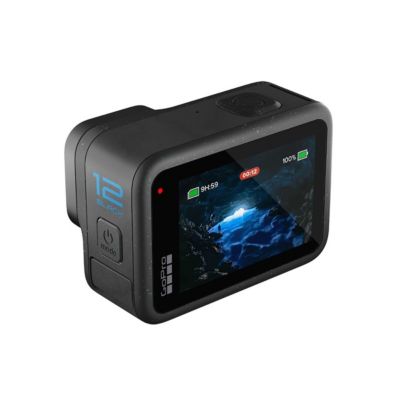 GoPro HERO12 Black Camera Bundle: Waterproof Action Cam with Go Pro Max Lens Mod 2.0 for HERO 12 Camera and 64GB Micro SD Card for Ultimate Video Creation