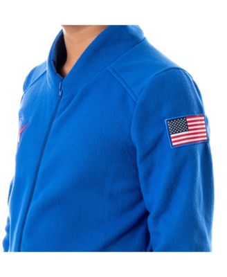 Boys Meatball One Piece Astronaut Space Suit Pajama Union Suit