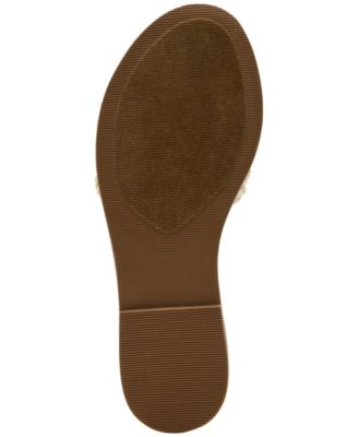 Steve Madden Women's Dipsy Knotted Embellished Slide Sandals