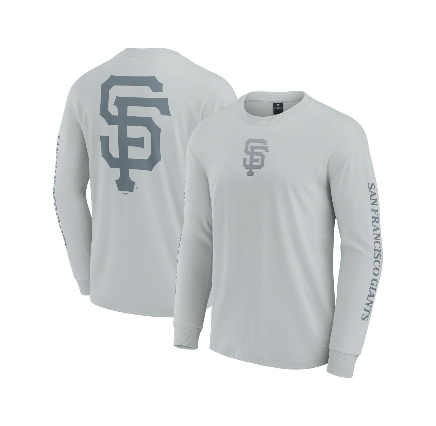 Men's Gray San Francisco Giants Elements Strive Long Sleeve T-Shirt