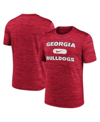 Nike - Men's Red Georgia Bulldogs Velocity Mascot Performance T-Shirt