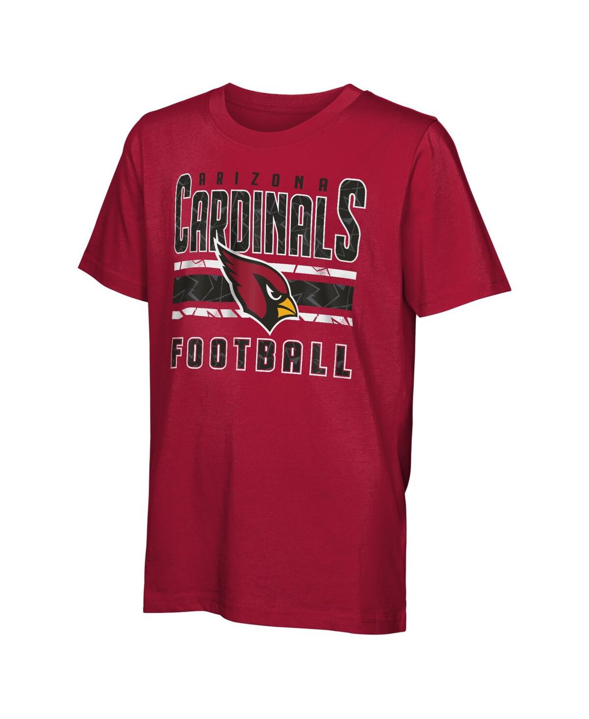 Outerstuff Preschool 2-piece Arizona Cardinals In The Mix T-shirt Combo Set In Cardinal