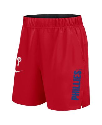 Men's Red Philadelphia Phillies Woven Victory Performance Shorts