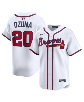 Nike - Men's Marcell Ozuna White Atlanta Braves Home Limited Player Jersey