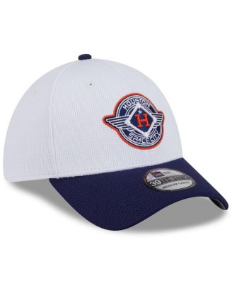 Men's White/Navy Houston Astros 2025 City Connect Batting Practice 39THIRTY Flex Hat