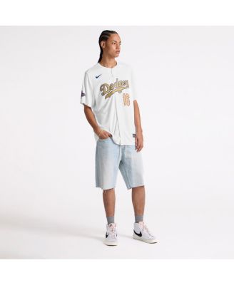Nike Men's Will Smith White Los Angeles Dodgers 2025 Gold