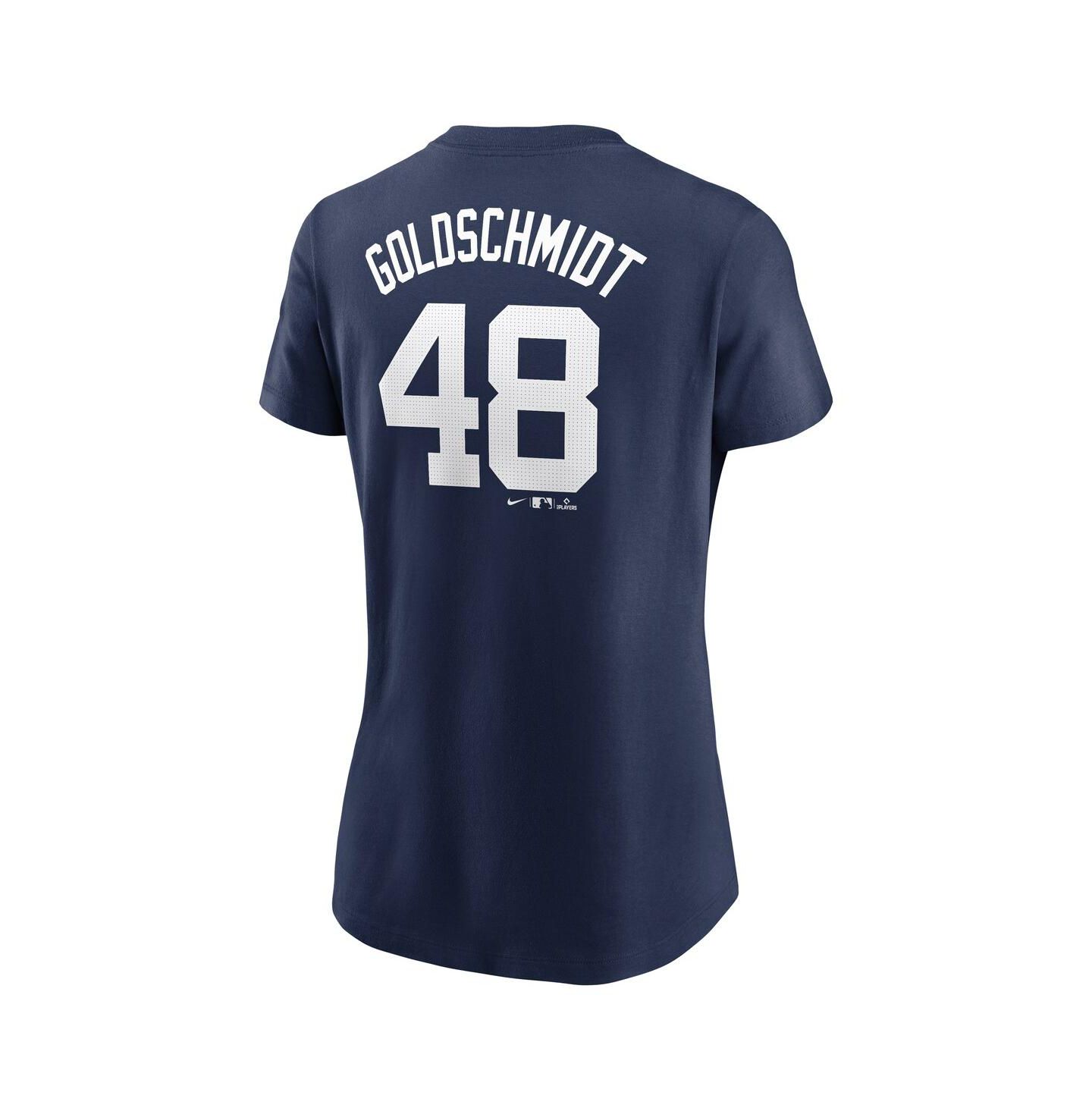 Женская футболка Nike Paul Goldschmidt Navy New York Yankees Fuse Name & Number — фото 3