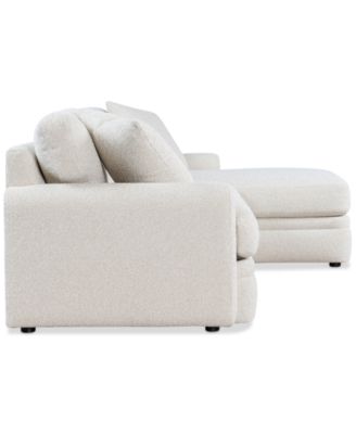 Brendy 2-Pc. Fabric Chaise Sectional, Exclusively at Macy's