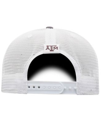 Men's&nbsp;Gray/White Texas A&M Aggies Victory Adjustable Hat