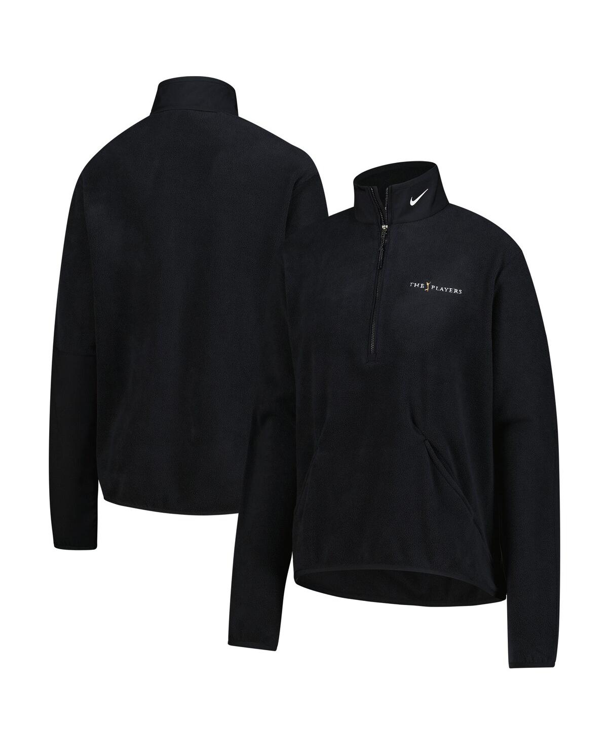 Nike Women's Black 2025 The Players Victory Half-zip Performance Pullover Sweatshirt In Black