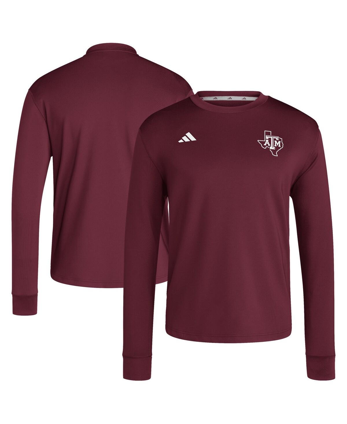 Men'sÂ Maroon Texas A&M Aggies Dugout Pullover Sweatshirt - Maroon
