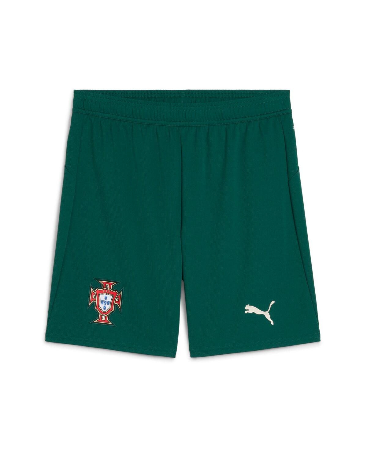 Puma Green Portugal National Team 2025 Home Replica Shorts In Green