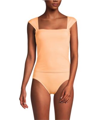 Women's Square Neck Underwire Tankini Top