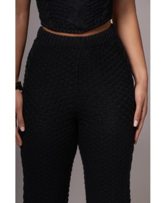 Women's Beige Madison Knit Pants