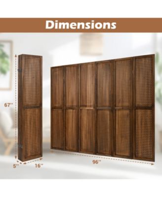 Rotating Pegboard Display with 360&deg; Metal Hinges – Solid Wood Frame for Retail or Home Organization