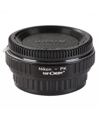 K&F Concept High Precision Lens Adapter Mount,NIK-PK with Glass
