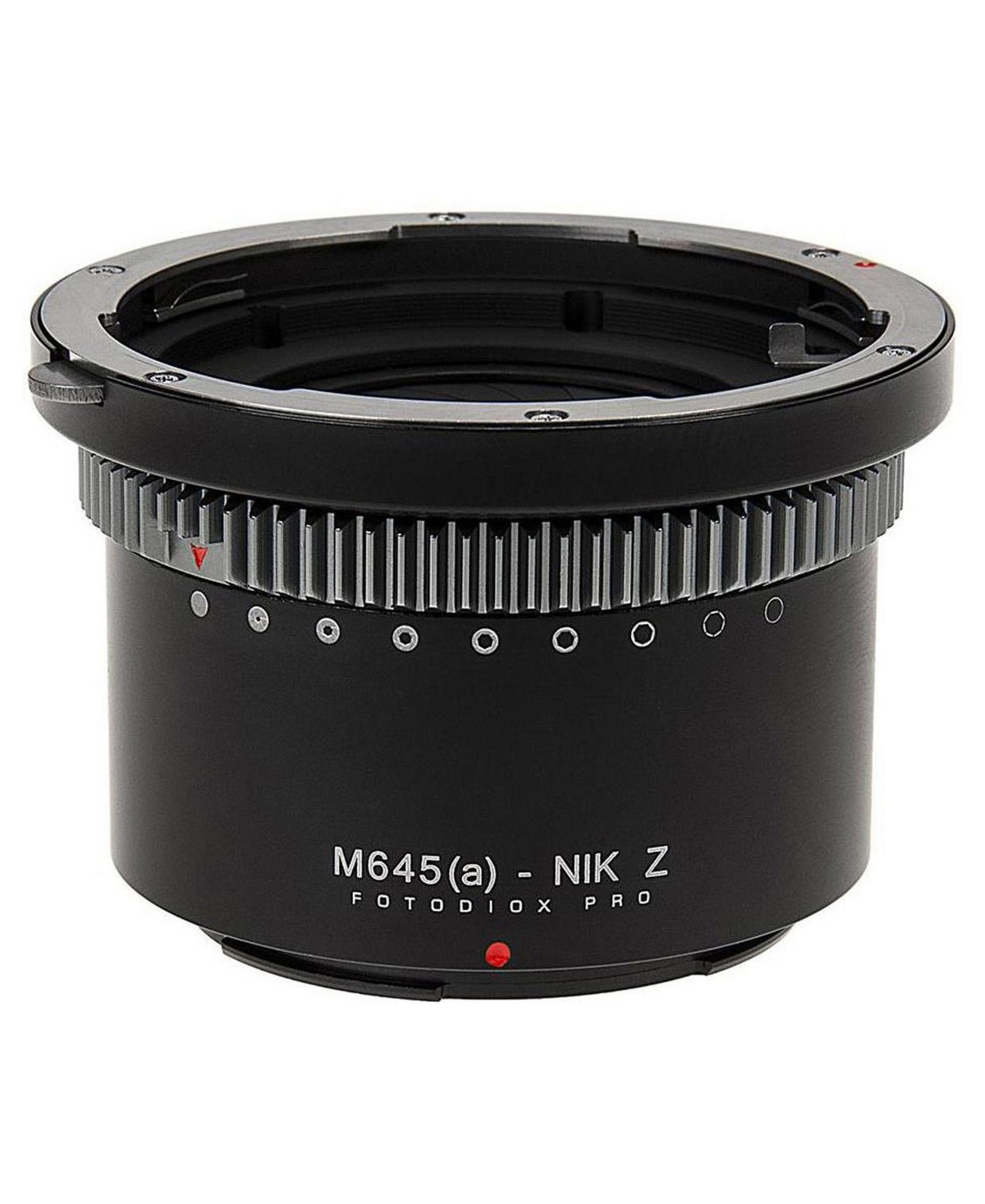 Fotodiox Pro Lens Mount Adapter for Mamiya 645 (M645) Mount Af/Af-d Lenses to Nikon Z-Mount Mirrorless Camera Bodies