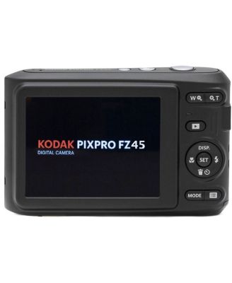 PIXPRO FZ45 Friendly Zoom 16MP Full HD Digital Camera, Black, Bundle with 32GB Memory Card and Camera Bag
