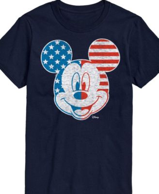 Men's Disney Mickey Mouse American Short Sleeve T-Shirt