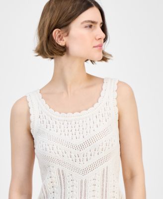 And Now This Women's Pointelle Sweater Tank Top, Exclusively at Macy's