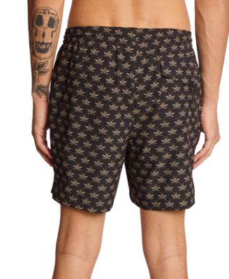 Men's Gilligan Printed Drawstring 6" Swim Trunks