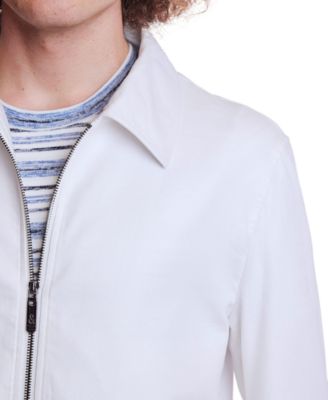 Men's Zip-Front Bomber Jacket