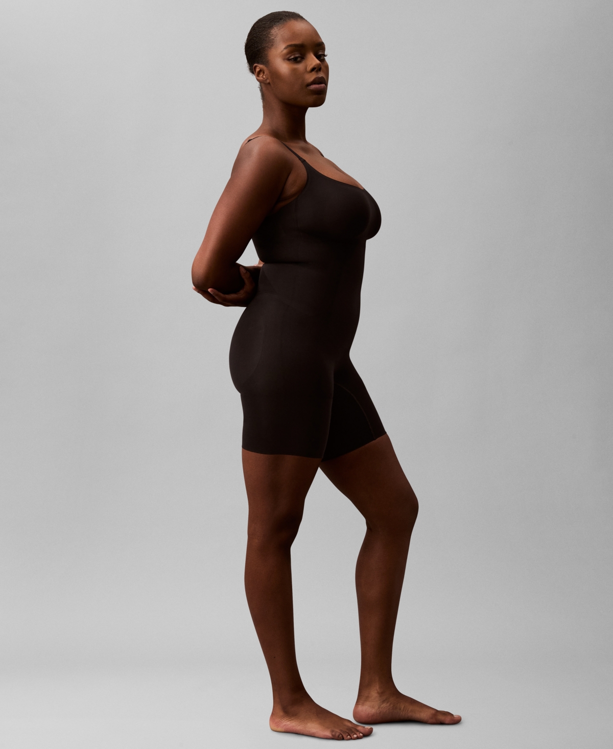 Shop Calvin Klein Women's Secure Extra Firm Sculpt Shapewear Bodysuit Qf8164