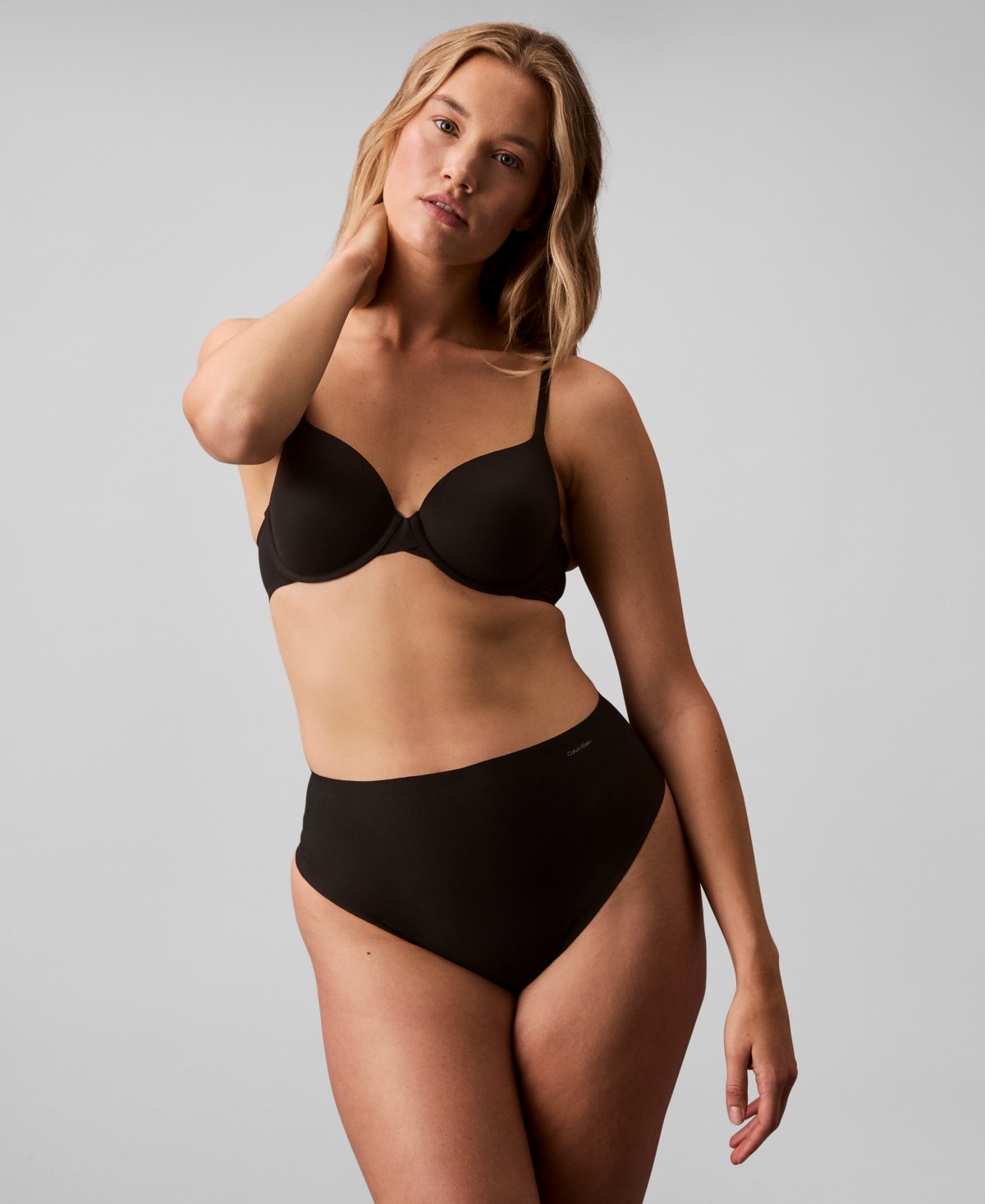 Shop Calvin Klein Women's Stay-put Firm Mesh Thong Underwear Qf8165
