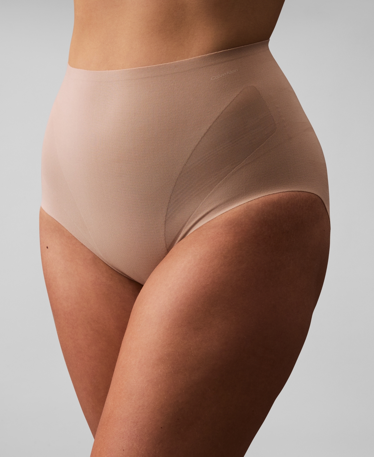 Shop Calvin Klein Women's Stay-put Firm Mesh Brief Shaping Underwear Qf8166