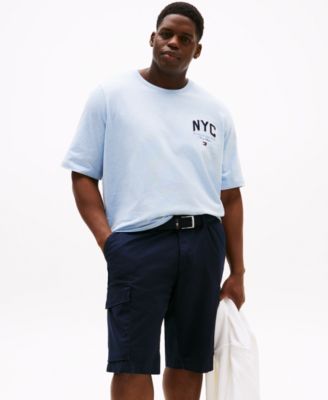 Men's Big & Tall Short Sleeve Crewneck NYC Script Logo T-Shirt