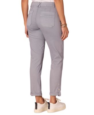 Petite "Ab"solution High-Rise Utility Jeans