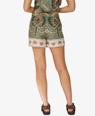 Women's Spring Breaker Border-Print Shorts